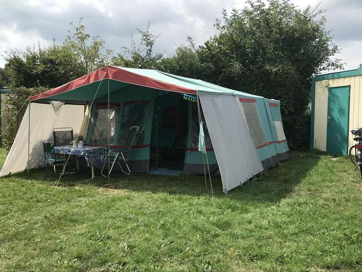 Teab vintage vouwwagen Alpen Kreuzer Parade, Caravans en Kamperen, Tenten, meer dan 6, Gebruikt, Ophalen