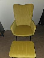 Stoel met Voetenbankje - Nieuw!, Huis en Inrichting, Stoelen, Ophalen, Overige kleuren, Nieuw, Eén