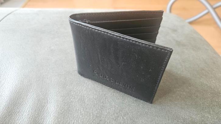 Portemonnee portefeuille, Sieraden, Tassen en Uiterlijk, Portemonnees, Nieuw, Overige merken, Zwart, Leer, Ophalen of Verzenden