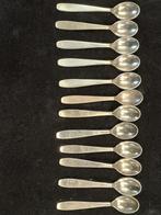 12 zilveren lepeltjes  N 100., Ophalen of Verzenden, Zilver, Oor- of Traguspiercing