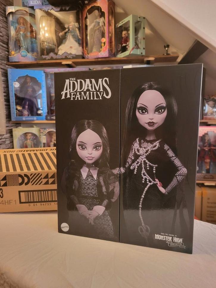 Monster High Skullector Addams family doll two-pack, Verzamelen, Poppen, Nieuw, Pop, Ophalen of Verzenden
