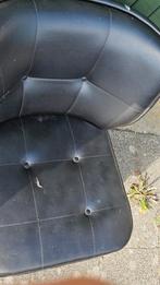 Zwart stoeltje, vintage, kleine beschadiging, Huis en Inrichting, Stoelen, Ophalen, Gebruikt, Eén