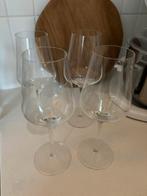 4 Vivo witte wijn glazen, Verzamelen, Glas en Borrelglaasjes, Gebruikt, Ophalen