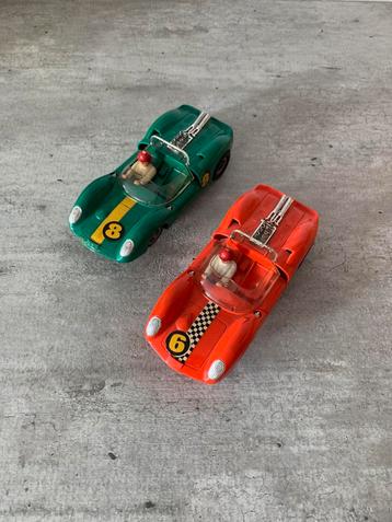 Fleischmann Auto-Rallye slotcars 2 stuks beschikbaar voor biedingen
