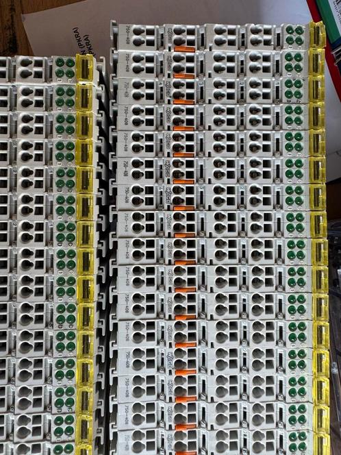Wago 750-408 I/O Modules, Hobby en Vrije tijd, Elektronica-componenten, Gebruikt, Ophalen of Verzenden