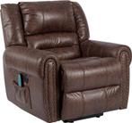 Sta-op Stoel - Elektrisch met massagefuncties en verwarming, Huis en Inrichting, Fauteuils, Kunststof, Sta-op stoel, Nieuw, 75 tot 100 cm