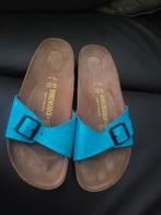 Birkenstock madrid maat 41, Kleding | Dames, Schoenen, Slippers, Blauw, Ophalen of Verzenden, Zo goed als nieuw