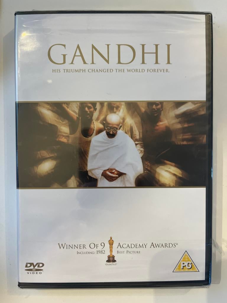 Gandhi DVD - Nieuw in verpakking, Alle leeftijden, Ophalen of Verzenden, Nieuw in verpakking, Biografie
