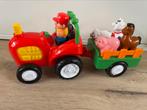 Tractor met geluid en diertjes, Kinderen en Baby's, Speelgoed | Fisher-Price, Met geluid, Gebruikt, Ophalen of Verzenden