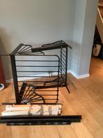 Ikea Minnen meegroeibed 80x200, Huis en Inrichting, Eenpersoons, Zwart, Ophalen of Verzenden, 80 cm