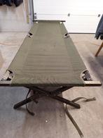 Opklapbed / Logeerbed - Groen, Ophalen, Gebruikt, Vintage, 190 cm of minder