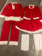 Kerstman en kerstvrouw carnavalskleding, Ophalen of Verzenden, Gebruikt, 170 of groter, Jongen of Meisje