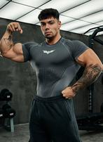 Dark Grey batman YoungLA compression shirt, Kleding | Heren, Sportkleding, Youngla, Fitness, Maat 48/50 (M), Nieuw