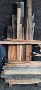 Hout Restpartij - Eiken Haardhout & Plaatmateriaal, Ophalen, Gebruikt, Eiken, Overige typen