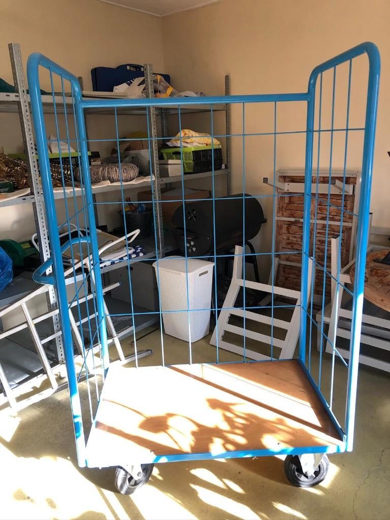 Eurokraft etagewagen / pakketwagen – Zeer stevig, Doe-het-zelf en Verbouw, Transportwagens, 100 liter of meer, Ophalen, Gebruikt