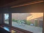 2 vouwgordijnen totaal 180 cm breed, Ophalen, Zo goed als nieuw, 200 cm of meer, 150 tot 200 cm
