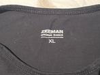 2x uni zwart tshirt Xl Zeeman, Kleding | Heren, Zwart, Maat 56/58 (XL), Ophalen of Verzenden, Zo goed als nieuw
