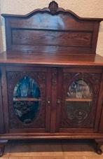 Vintage Theekastje in Goede Staat, Glas, Vintage, Minder dan 100 cm, 25 tot 50 cm