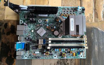 HP Desktop Set – Moederbord + Intel Core i3 + Koeler + AMD R beschikbaar voor biedingen