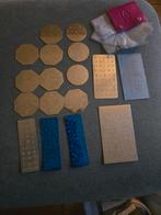 Nail Art Stempelplaten Set + Opbergmap, Ophalen, Gebruikt, Overige kleuren, Handen en Nagels