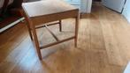 Vintage eiken tafel ca. 63 x 63 x 63 cm, Ophalen, Gebruikt