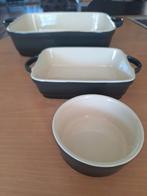 Prachtige nieuwe ovenschalen, antraciet/zwart aflopend, Ophalen of Verzenden, Nieuw
