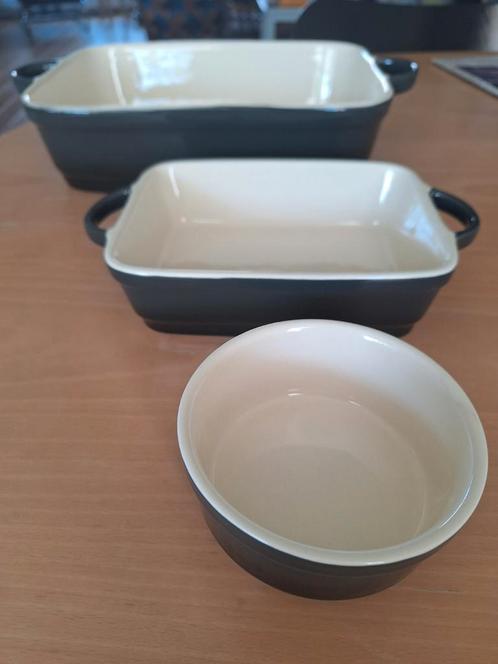 Prachtige nieuwe ovenschalen, antraciet/zwart aflopend, Huis en Inrichting, Keuken | Potten en Pannen, Nieuw, Ophalen of Verzenden