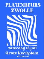 Platenbeure Zwolle zaterdag 12 juli Grote Kerkplein, Ophalen, 1980 tot 2000, Zo goed als nieuw