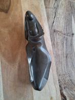 Afrikaanse Shona Steen Sculptuur - Moeder en Kind, Ophalen of Verzenden