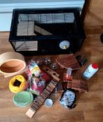 Complete hamsterkooi knaagdieren kooi veel accessoires €40,-, Dieren en Toebehoren, Knaagdieren en Konijnen | Hokken en Kooien