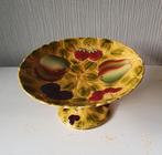 Prachtige Sarreguemines fruitschotel majolica/barbotine, Antiek en Kunst, Verzenden
