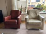 FEUTEUILS TE KOOP, Huis en Inrichting, Fauteuils, Ophalen, Gebruikt, Minder dan 75 cm, Leer