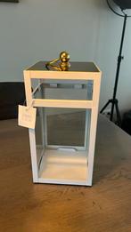 Grote lantaarn wit goud, Ophalen of Verzenden