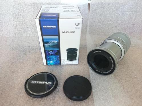 Olympus M.Zuiko Digital ED 40-150mm 1:4.0-5.6 R Zilver, Audio, Tv en Foto, Fotografie | Lenzen en Objectieven, Gebruikt, Telelens