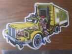 Sticker - Scania - King of the road - vrachtwagen, Auto of Motor, Zo goed als nieuw, Verzenden