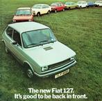Folder Fiat 127 (Engelse uitgave - 1977), Verzenden, Gelezen, Overige merken