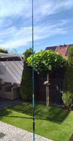 strandhengel  4 meter, Watersport en Boten, Hengelsport | Zeevissen, Ophalen, Zo goed als nieuw, Complete set