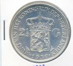 Nederland 2,5 Gulden 1937, Postzegels en Munten, Munten | Nederland, Ophalen of Verzenden, Koningin Wilhelmina, 2½ gulden, Zilver