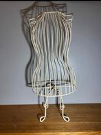 Vintage metalen creme paspop.345, Antiek en Kunst, Ophalen