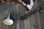 schaarlamp schaar bruin jaren 60 - 70 muur wand lamp vintage, Ophalen of Verzenden, Gebruikt, Metaal
