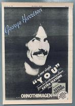 GEORGE HARRISON 1975 vintage Advertentie YOU Beatles, Verzamelen, Muziek, Artiesten en Beroemdheden, Gebruikt, Ophalen of Verzenden