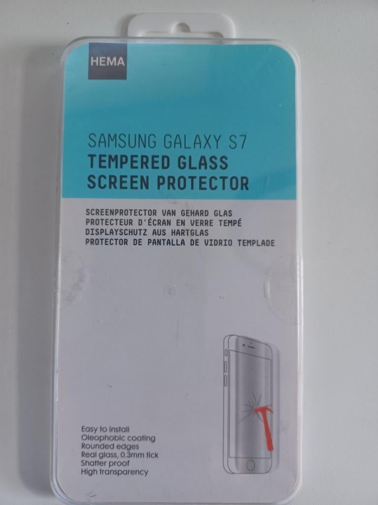 HEMA Samsung Galaxy S7 Screenprotector - Nieuw, Ophalen of Verzenden