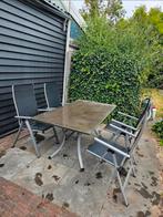 Prima tuinset, wegens verandering te koop!, Ophalen, Gebruikt, Eettafel, Tuinset