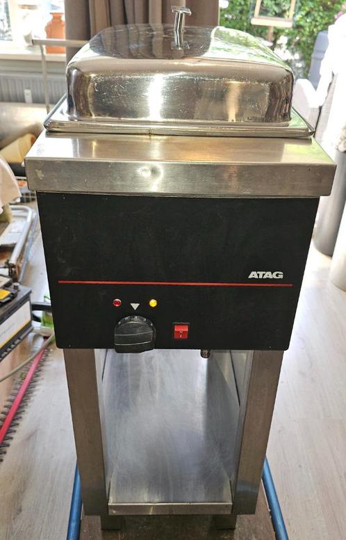 Rvs ATAG Au-Bain Marie izgst., Tuin en Terras, Barbecue-accessoires, Zo goed als nieuw, Ophalen