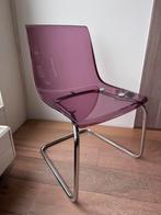 IKEA Tobias vintage stoel paars, zgan, Ophalen, Overige kleuren, Vintage, Zo goed als nieuw