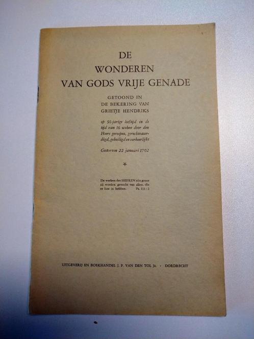 De wonderen van Gods vrije genade, Boeken, Godsdienst en Theologie, Gelezen, Ophalen of Verzenden