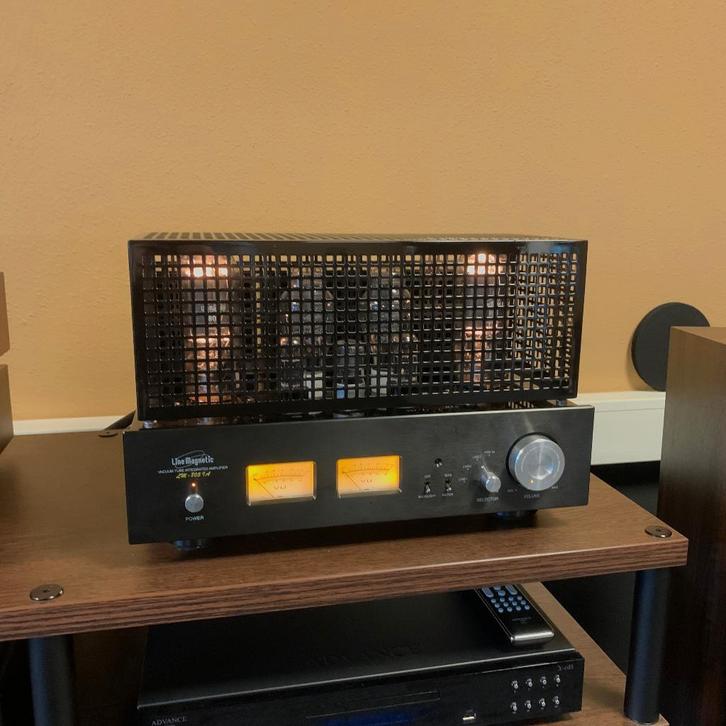 Line Magnetic LM805ia buizenversterker (occasion), Audio, Tv en Foto, Buizenversterkers, Versterker, Ophalen of Verzenden