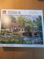 Puzzle April Cottage 1000 stukjes, Ophalen of Verzenden, 500 t/m 1500 stukjes, Legpuzzel, Zo goed als nieuw