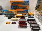 Verzameling HO spullen. Locks en wagons, Hobby en Vrije tijd, Modeltreinen | H0, Overige merken, Gelijkstroom of Wisselstroom