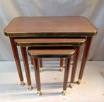 Retro Nest Tafeltjes, Huis en Inrichting, 45 tot 60 cm, Minder dan 55 cm, Rond, Ophalen of Verzenden